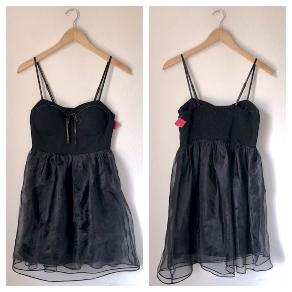 NWT Xhilaration Black Mini Dress Size S
